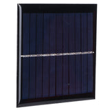 1W 5.5V Solar Panel Board DIY Polysilicon Solar Charging Module for 3.7V-5V Battery