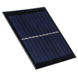 1W 5.5V Solar Panel Board DIY Polysilicon Solar Charging Module for 3.7V-5V Battery