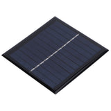 1W 5.5V Solar Panel Board DIY Polysilicon Solar Charging Module for 3.7V-5V Battery