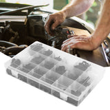415Pcs Car Push Retainer Clips Assortment Kit Bumper Fasteners with Removers Tools