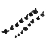 415Pcs Car Push Retainer Clips Assortment Kit Bumper Fasteners with Removers Tools