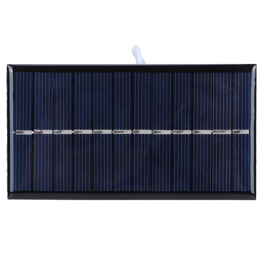 1W 6V Solar Panel Polysilicon DIY Solar Charging Board for Toys Lamps Water Pumps