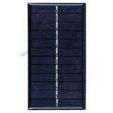 1W 6V Solar Panel Polysilicon DIY Solar Charging Board for Toys Lamps Water Pumps - Extra Image
