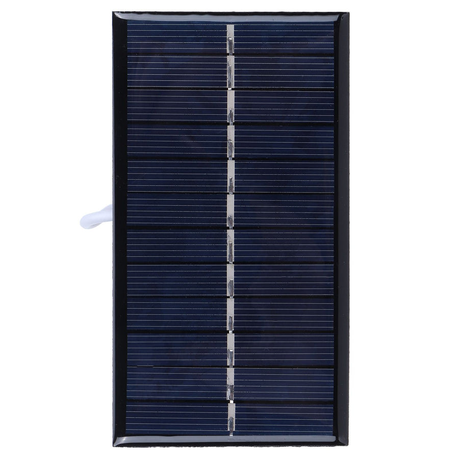 1W 6V Solar Panel Polysilicon DIY Solar Charging Board for Toys Lamps Water Pumps