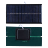 1W 6V Solar Panel Polysilicon DIY Solar Charging Board for Toys Lamps Water Pumps