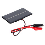 0.6W 6V Solar Panel Module Portable DIY Polysilicon Solar Charger for Toys Lights 3.7V Battery