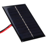 0.6W 6V Solar Panel Module Portable DIY Polysilicon Solar Charger for Toys Lights 3.7V Battery