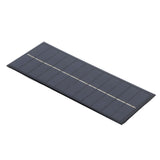 2.5W 9V Solar Panel Polysilicon DIY Solar Charging Board Charger Module Accessories - Front View