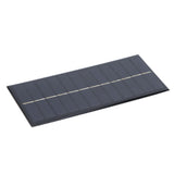 2.5W 9V Solar Panel Polysilicon DIY Solar Charging Board Charger Module Accessories - Side View