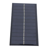 2.5W 9V Solar Panel Polysilicon DIY Solar Charging Board Charger Module Accessories - 45-Degree Angle