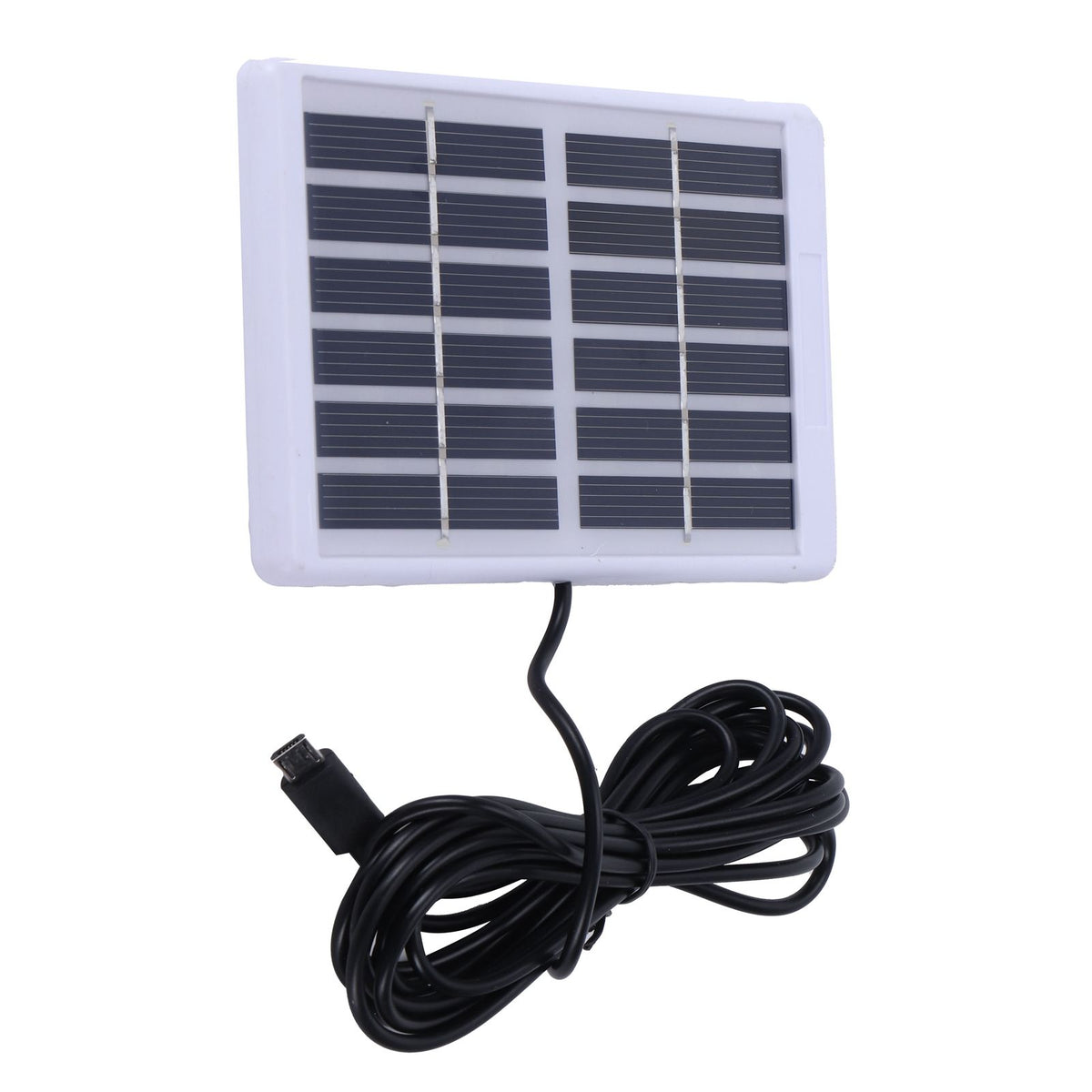 1.2W 6V Solar Panel with Micro USB Port Polycrystalline Silicon Solar Charging Board