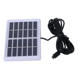 1.2W 6V Solar Panel with Micro USB Port Polycrystalline Silicon Solar Charging Board