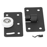 Sliding Door Wheel Wardrobe Cabinet Closet Furniture Grooved Wheel Sliding Door Hardware - Rear View