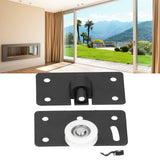 Sliding Door Wheel Wardrobe Cabinet Closet Furniture Grooved Wheel Sliding Door Hardware