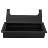 Desk Grommet Desk Cord Cable Hole Cover Box Cable Hole Cord Management Organizer - Rear View