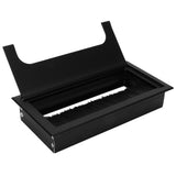 Desk Grommet Desk Cord Cable Hole Cover Box Cable Hole Cord Management Organizer - Close-Up Angle
