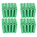 100Pcs M6 Expansion Pipe Plastic Wall Plug Fixing Expansion Tube Accessory Green