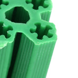 100Pcs M6 Expansion Pipe Plastic Wall Plug Fixing Expansion Tube Accessory Green