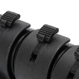 4Pcs PU Casters with Brake 1.5in Universal Wheel for Cabinet Bookshelf Trolley Black - Extra Image