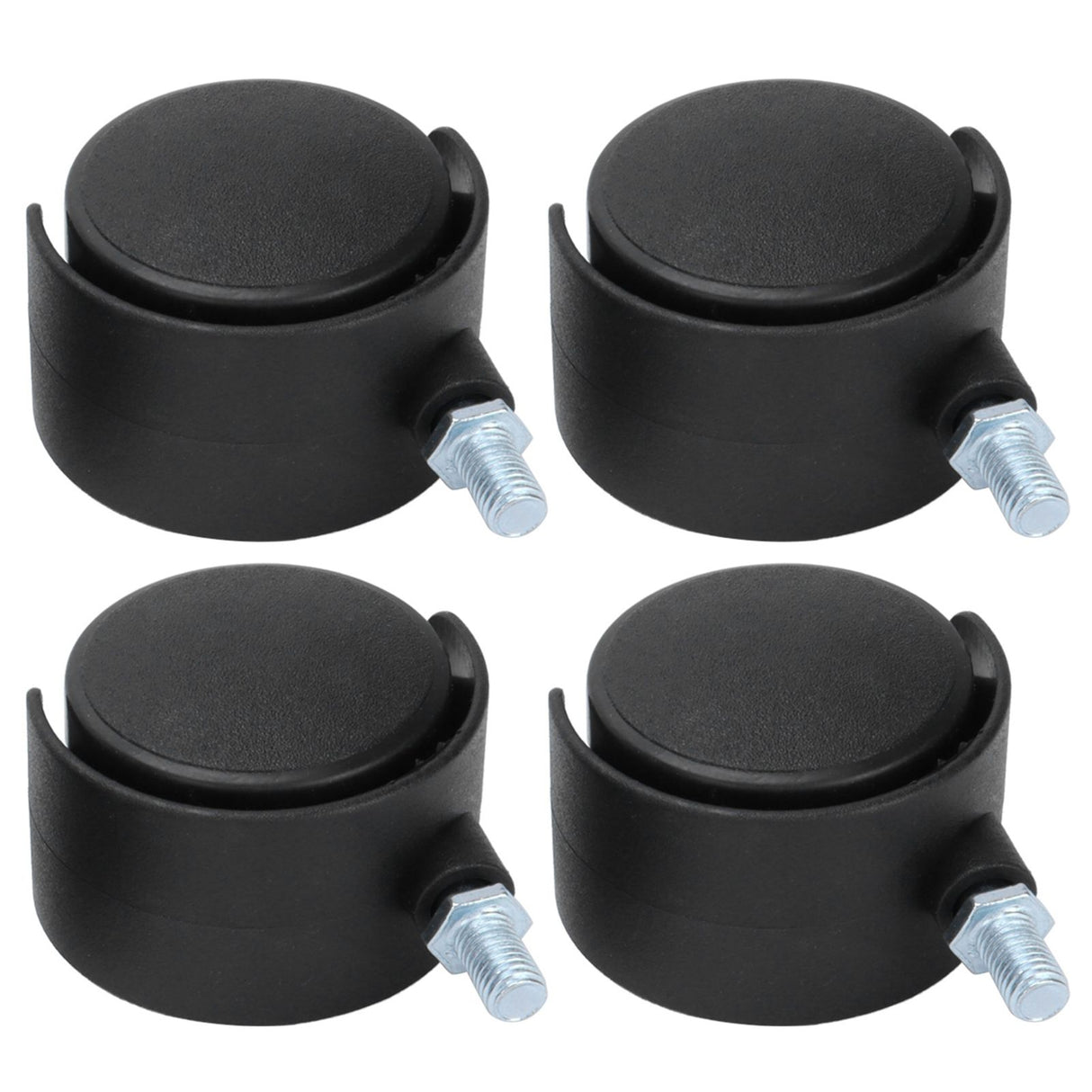 4Pcs 2in Caster Waterproof 360 Degree Rotatable Universal Wheels for Cabinet Trolley