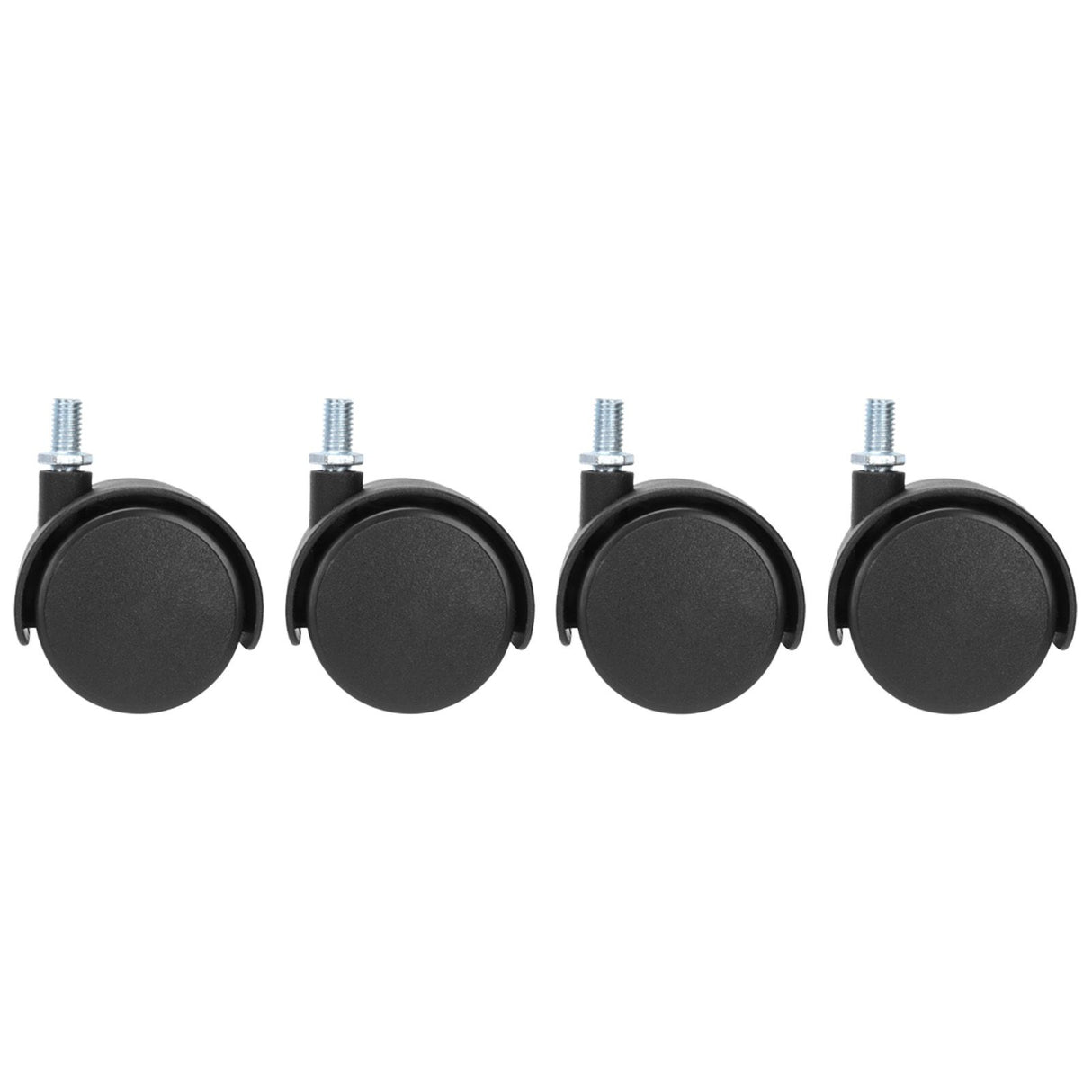 4Pcs 2in Caster Waterproof 360 Degree Rotatable Universal Wheels for Cabinet Trolley