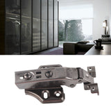 Hydraulic Mute Aluminum Frame Door Hinge Punch Free Wardrobe Cabinet Door Hinge Hardware - Extra Image
