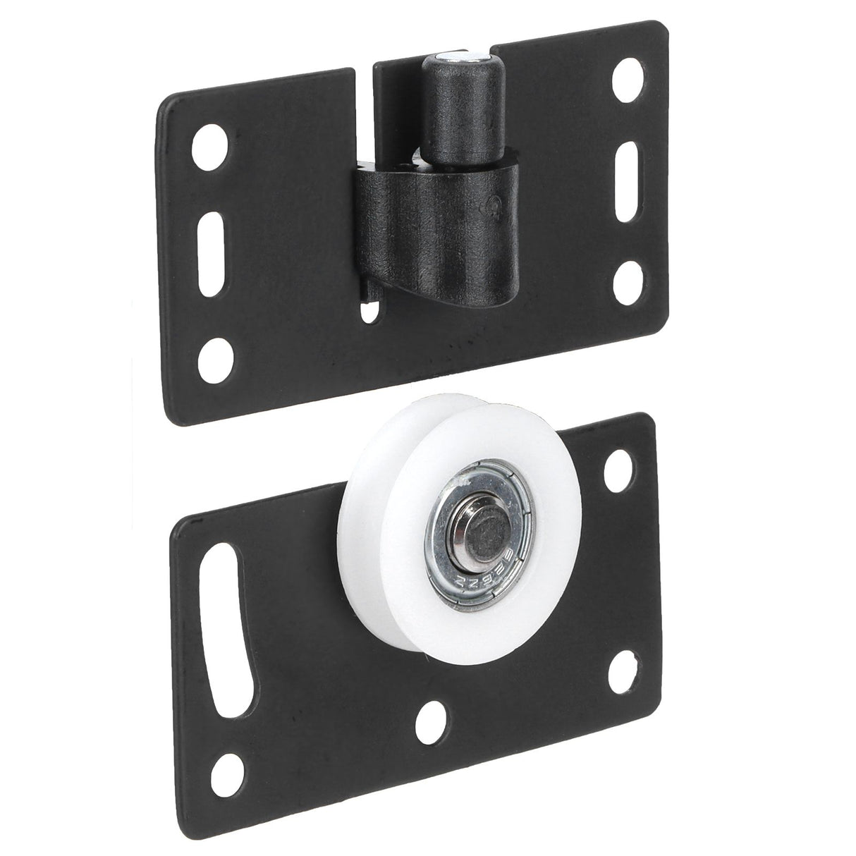 Sliding Door Wheel Set Cold Rolled Steel Door Pulley Hardware for Cabinet Closet Wardrobe