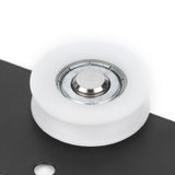 Sliding Door Wheel Set Cold Rolled Steel Door Pulley Hardware for Cabinet Closet Wardrobe