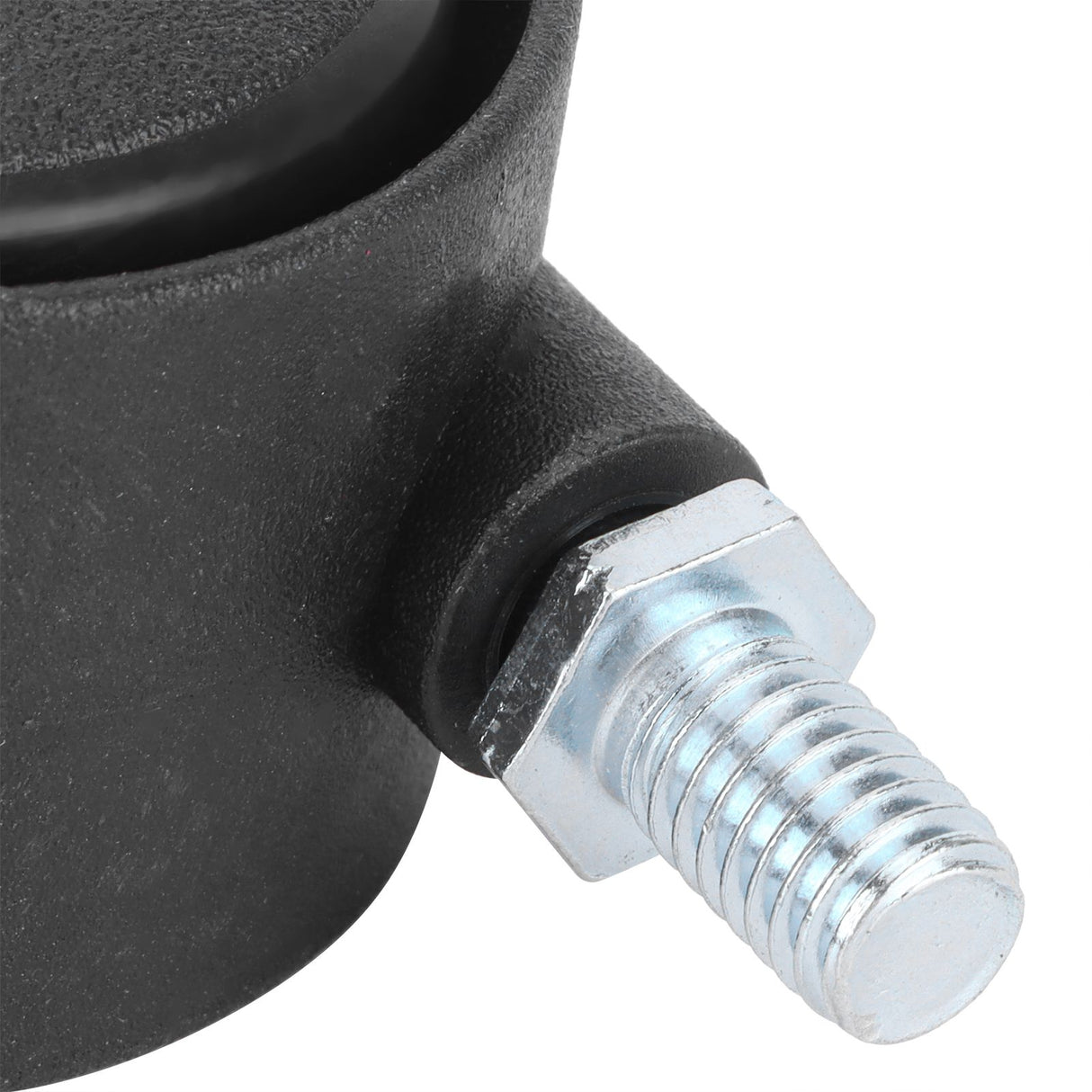 4Pcs 1.5in Casters 360 Degree Rotatable Universal Plastic Wheel for Cabinet Chair