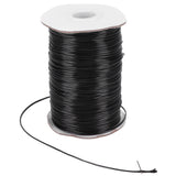 1mmx160m Wax Rope Environmentally Friendly DIY HandWoven Waterproof Waxed Wire Cord Thread - Low Angle