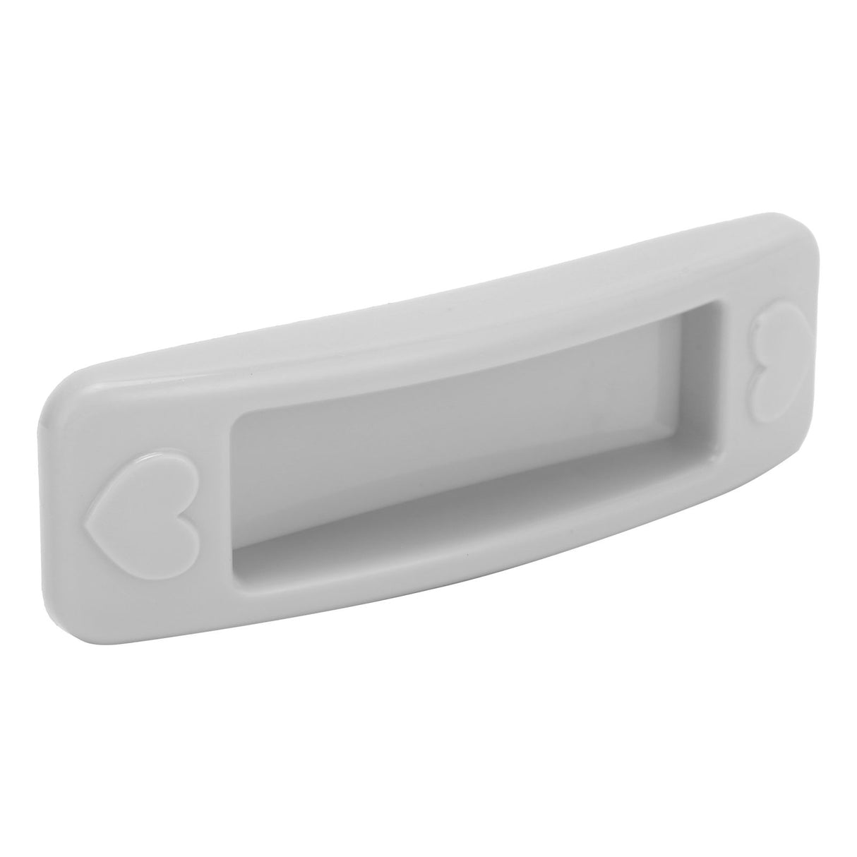 Gray NonDrill Glass Sliding Door Handle Paste Plastic Handle for Drawer Window Cabinet