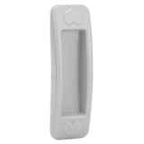 Gray NonDrill Glass Sliding Door Handle Paste Plastic Handle for Drawer Window Cabinet