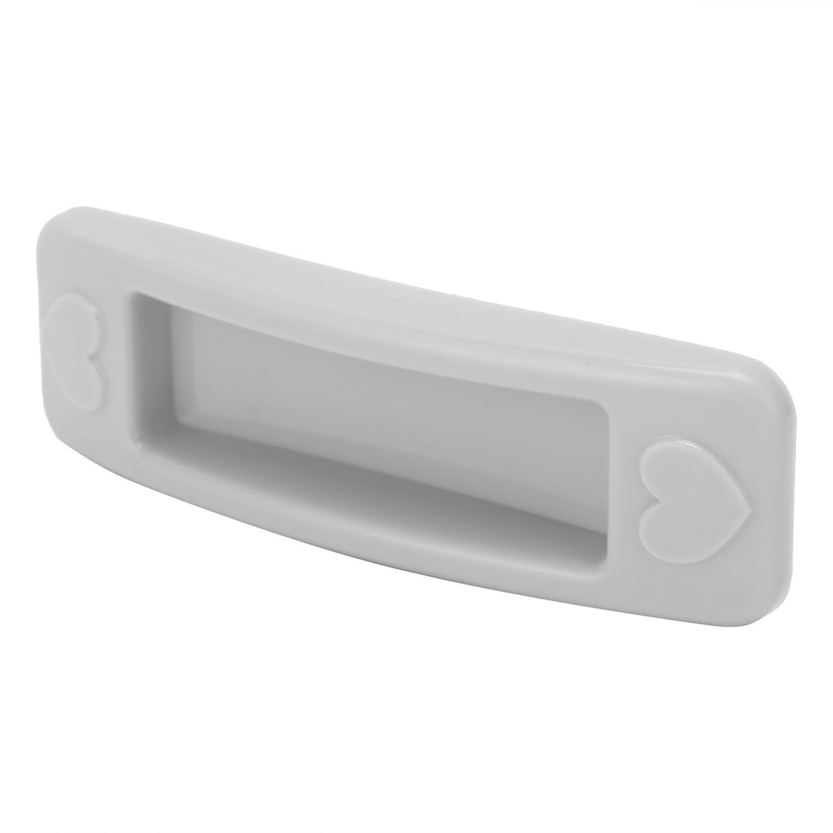 Gray NonDrill Glass Sliding Door Handle Paste Plastic Handle for Drawer Window Cabinet