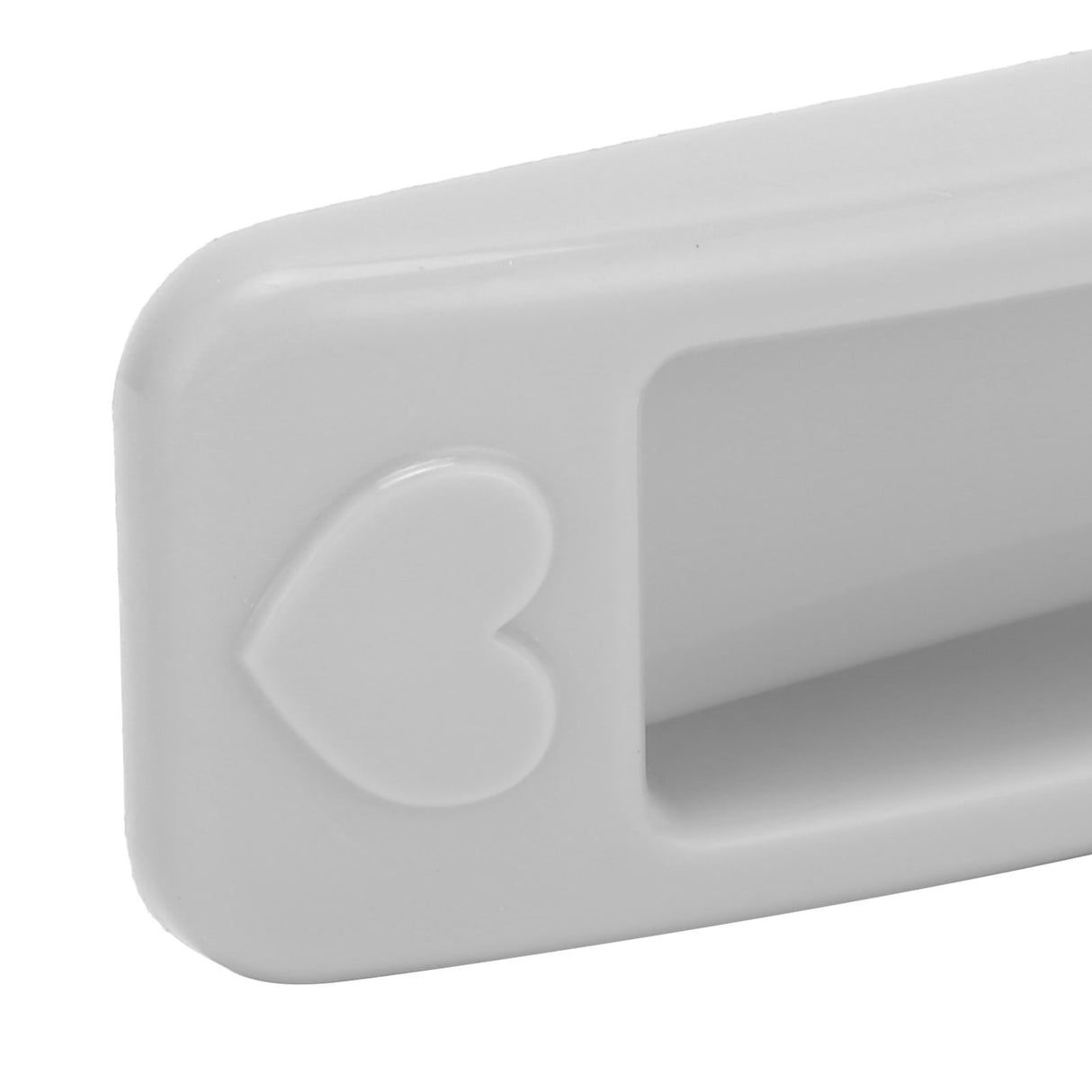 Gray NonDrill Glass Sliding Door Handle Paste Plastic Handle for Drawer Window Cabinet