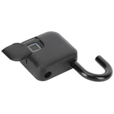 Fingerprint Lock AntiTheft Intelligent APP Bluetooth Padlock for Warehouse Dormitory Bicycle - Close-Up Angle