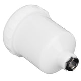125ml Plastic Cup Replacement for Spray Guns with 15mm Femal Thread Painting Parts - Side View