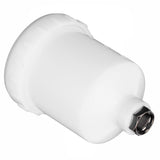 125ml Plastic Cup Replacement for Spray Guns with 15mm Femal Thread Painting Parts - Low Angle