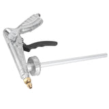 Adjustable Coating Gun Aluminum Alloy G1/4 Male Thread Painting Sprayer Airbrush - Low Angle