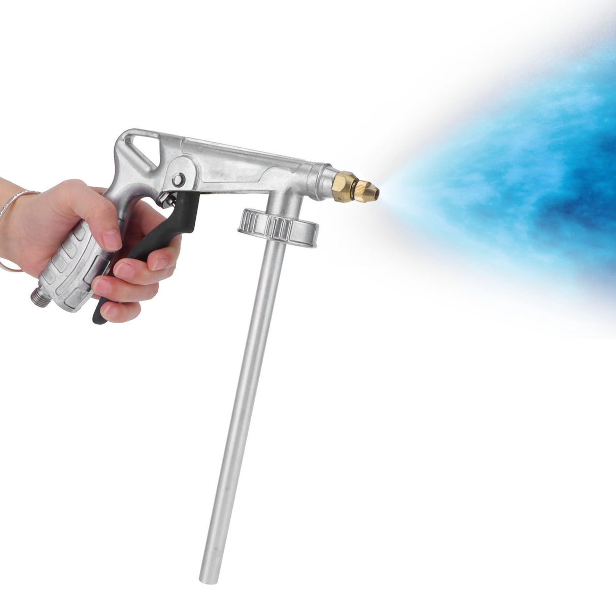Adjustable Coating Gun Aluminum Alloy G1/4 Male Thread Painting Sprayer Airbrush
