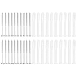 20Set Expansion Screw Tube Kit Cabinet Frame Fixing Wall Anchor Furniture Hardware