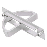 Concealed Handle Set Modern Tatami Cabinet 180° Rotatable Embedded Pull Handle Parts - Front View