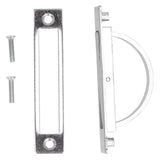 Concealed Handle Set Modern Tatami Cabinet 180° Rotatable Embedded Pull Handle Parts - Side View