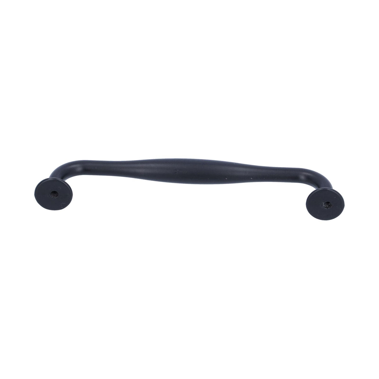 Zinc Alloy Handle Matte Black Cabinet Drawer Handle Bathroom/Wardrobe Door Hardware