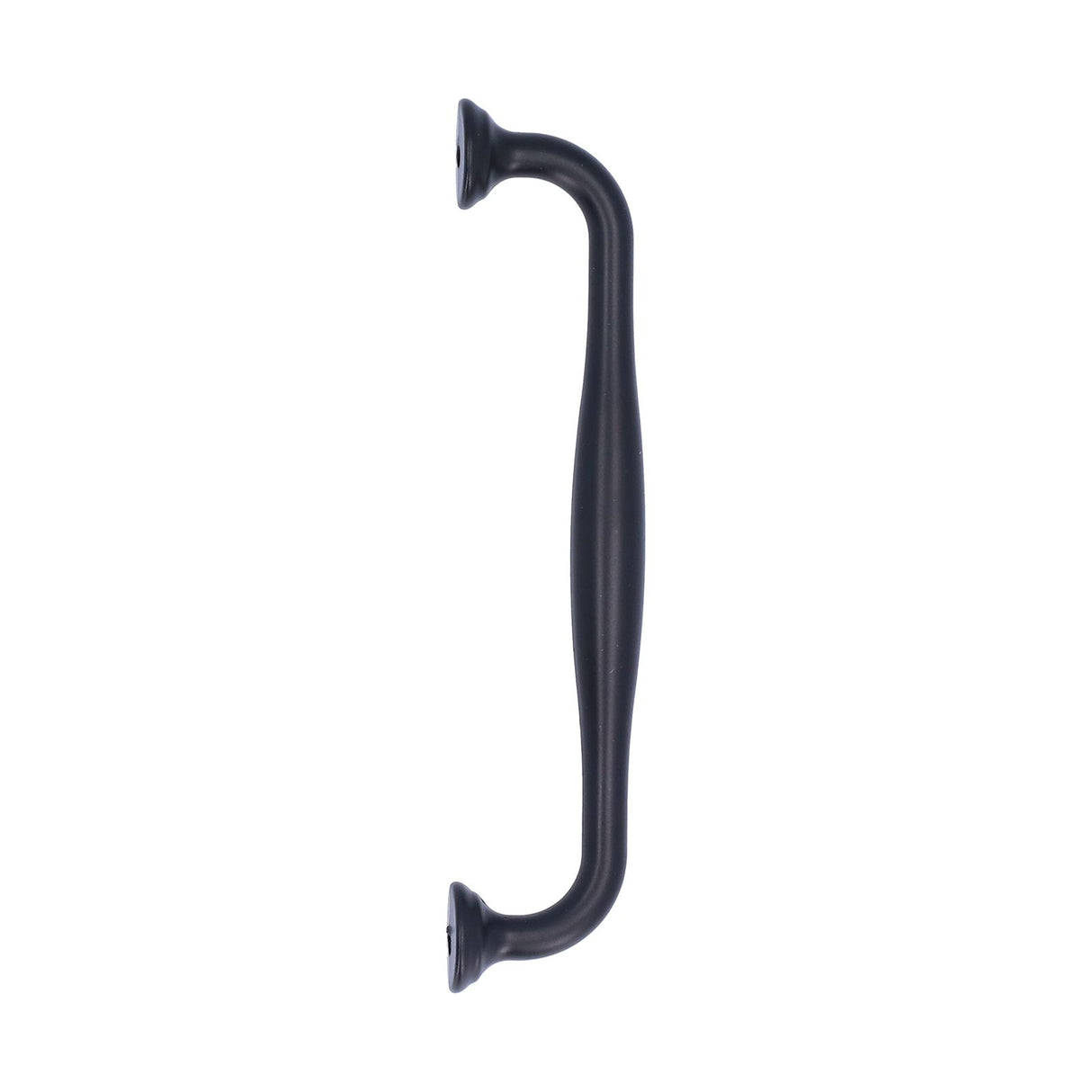 Zinc Alloy Handle Matte Black Cabinet Drawer Handle Bathroom/Wardrobe Door Hardware