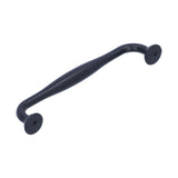 Zinc Alloy Handle Matte Black Cabinet Drawer Handle Bathroom/Wardrobe Door Hardware