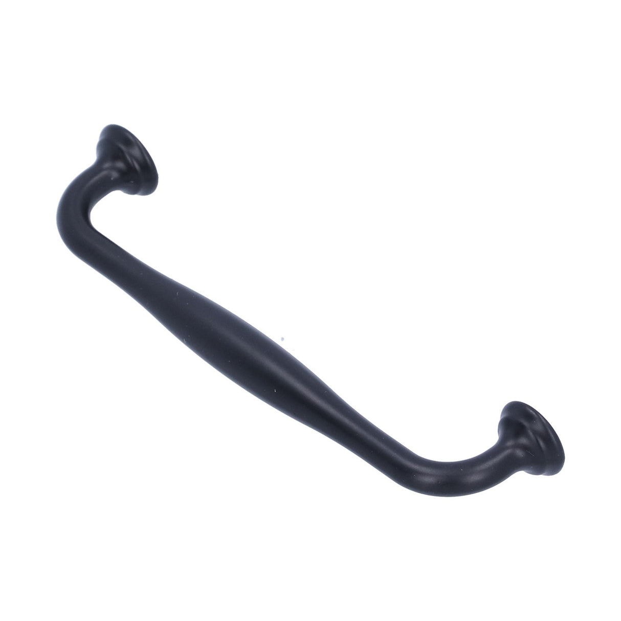 Zinc Alloy Handle Matte Black Cabinet Drawer Handle Bathroom/Wardrobe Door Hardware