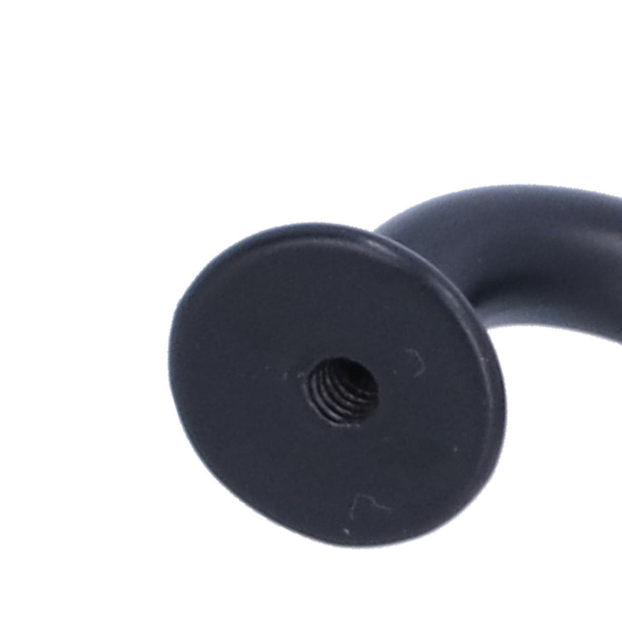 Zinc Alloy Handle Matte Black Cabinet Drawer Handle Bathroom/Wardrobe Door Hardware