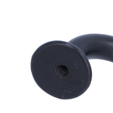 Zinc Alloy Handle Matte Black Cabinet Drawer Handle Bathroom/Wardrobe Door Hardware - Extra Image