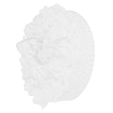 Ring Pillow Box Wedding with Ribbon Bowknot CakeShaped Pearl Rose Ceremony Supplies White(5905 )