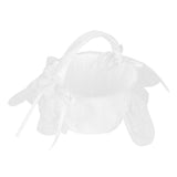 Flower Lace Basket White Romantic Flower Basket Candies Container Wedding Ceremony Decoration5709 Flower Basket L